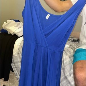 Blue sundress